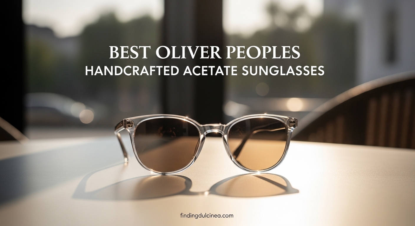 Best Oliver Peoples Handcrafted Acetate Sunglasses