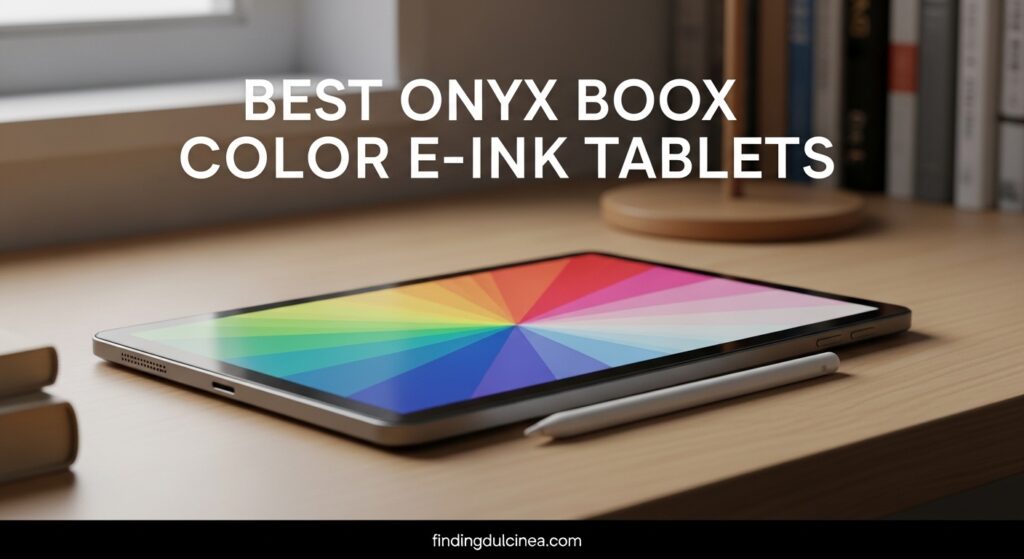 Current image: Best Onyx BOOX Color E-Ink Tablets