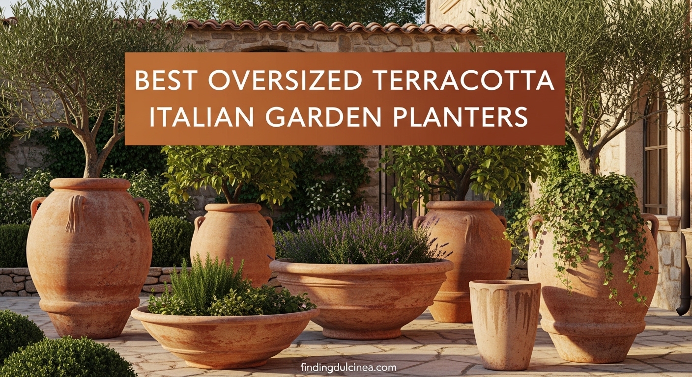 Best Oversized Terracotta Italian Garden Planters
