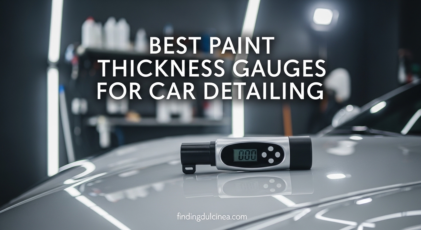 Best Paint Thickness Gauges for Car Detailing