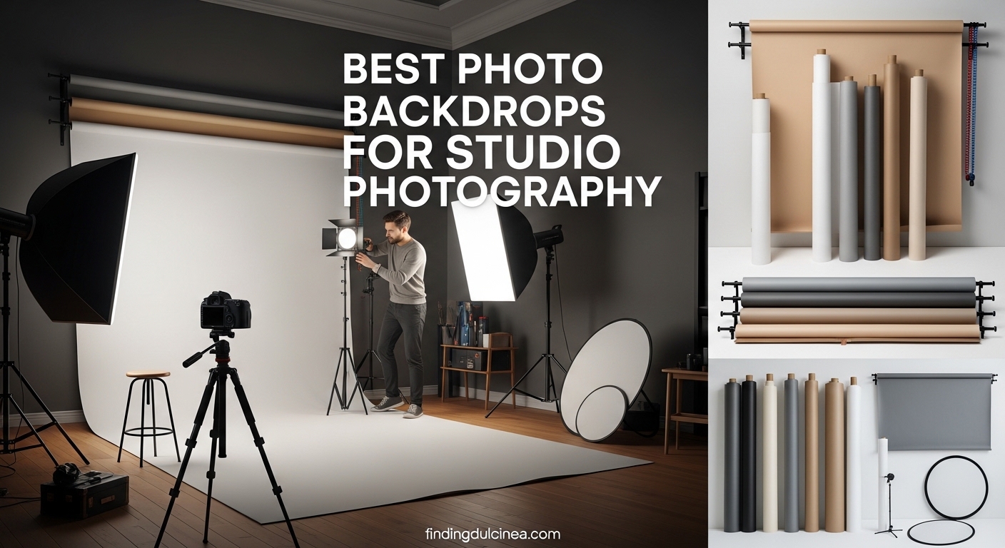 Best Photo Backdrops for Studio Photography