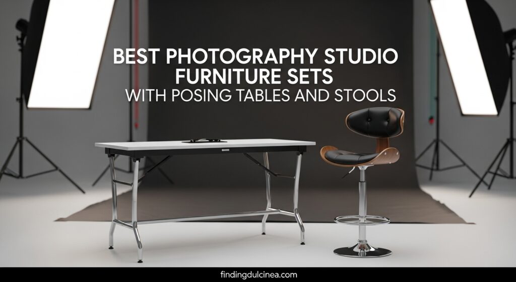 Current image: Best Photography Studio Furniture Sets with Posing Tables and Stools