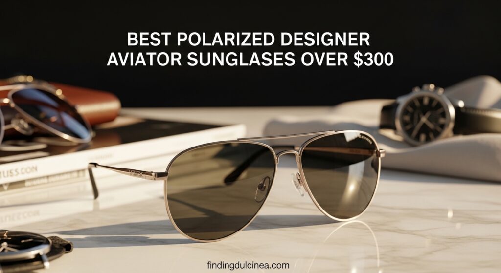 Current image: Best Polarized Designer Aviator Sunglasses Over $300