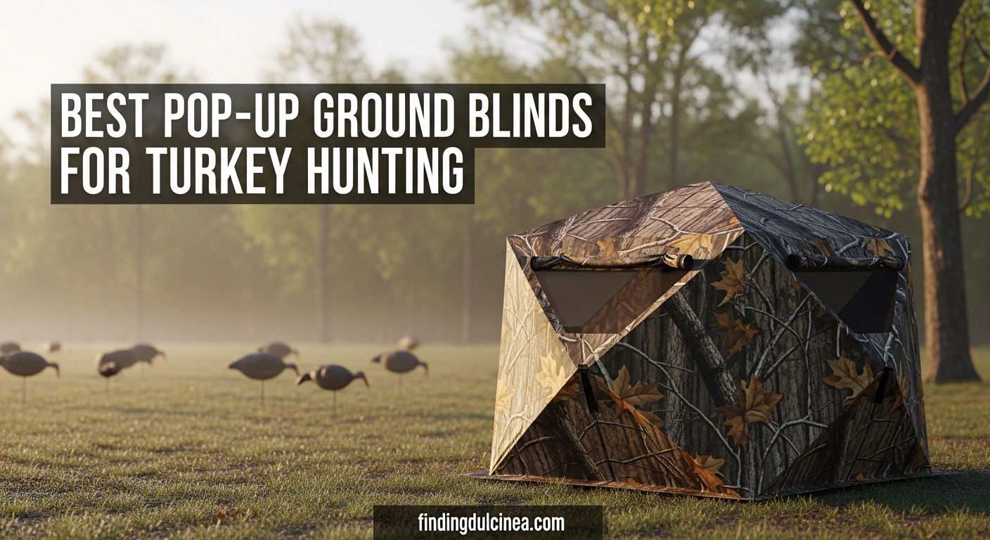 Best Pop-Up Ground Blinds for Turkey Hunting