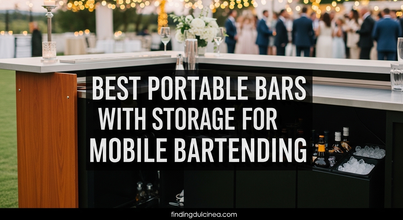 Best Portable Bars with Storage for Mobile Bartending