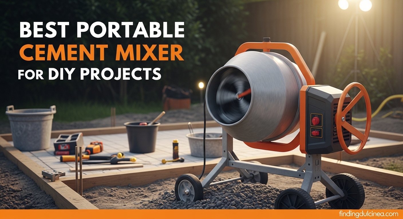 Best Portable Cement Mixer for DIY Projects