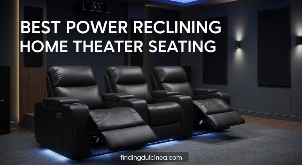Current image: Best Power Reclining Home Theater Seating