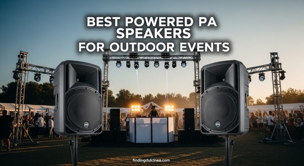 Current image: Best Powered PA Speakers for Outdoor Events