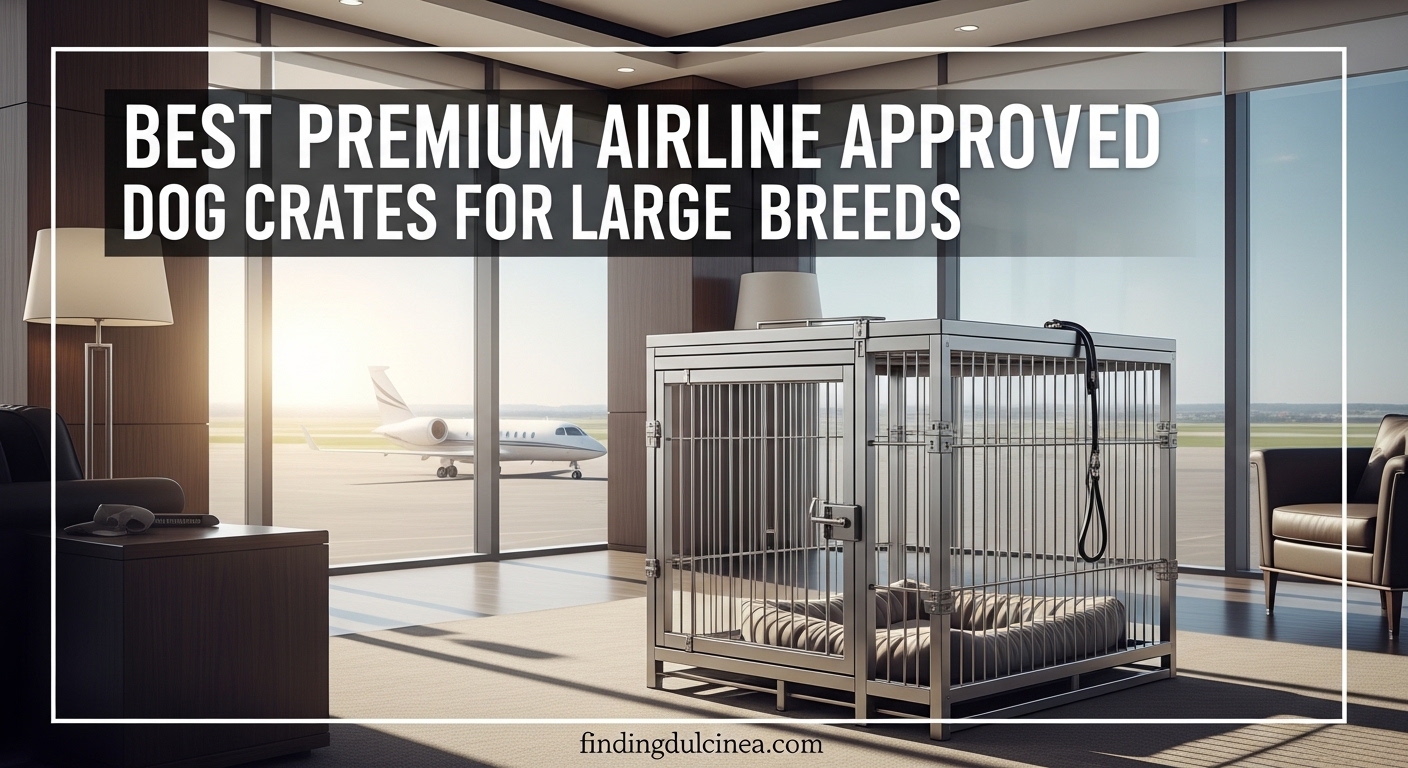Best Premium Airline Approved Dog Crates for Large Breeds