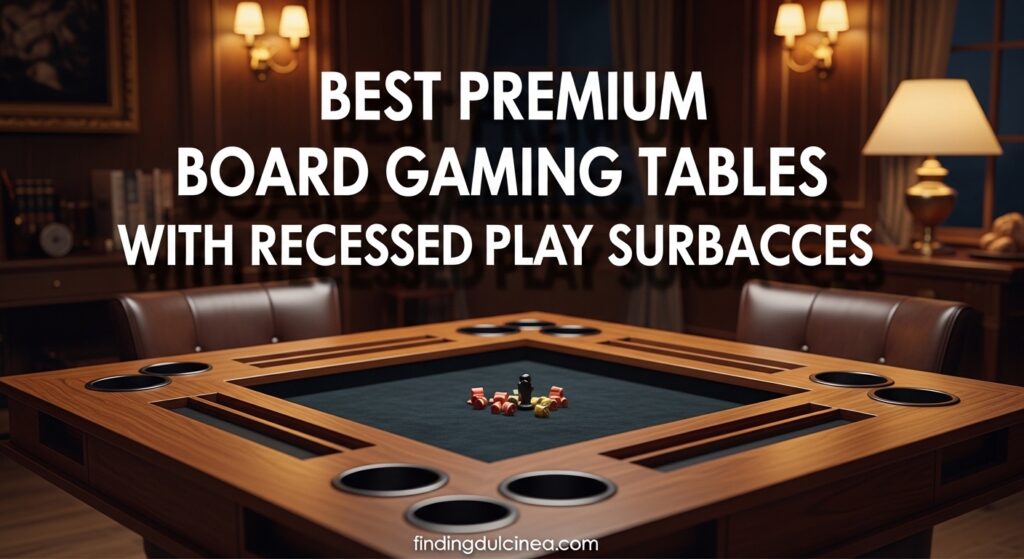 Current image: Best Premium Board Gaming Tables With Recessed Play Surfaces