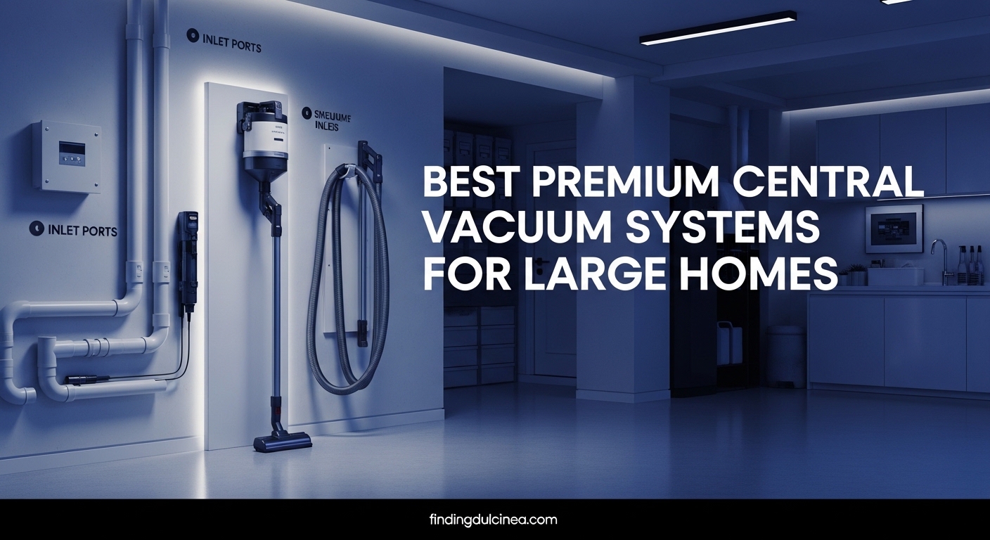 Best Premium Central Vacuum Systems for Large Homes