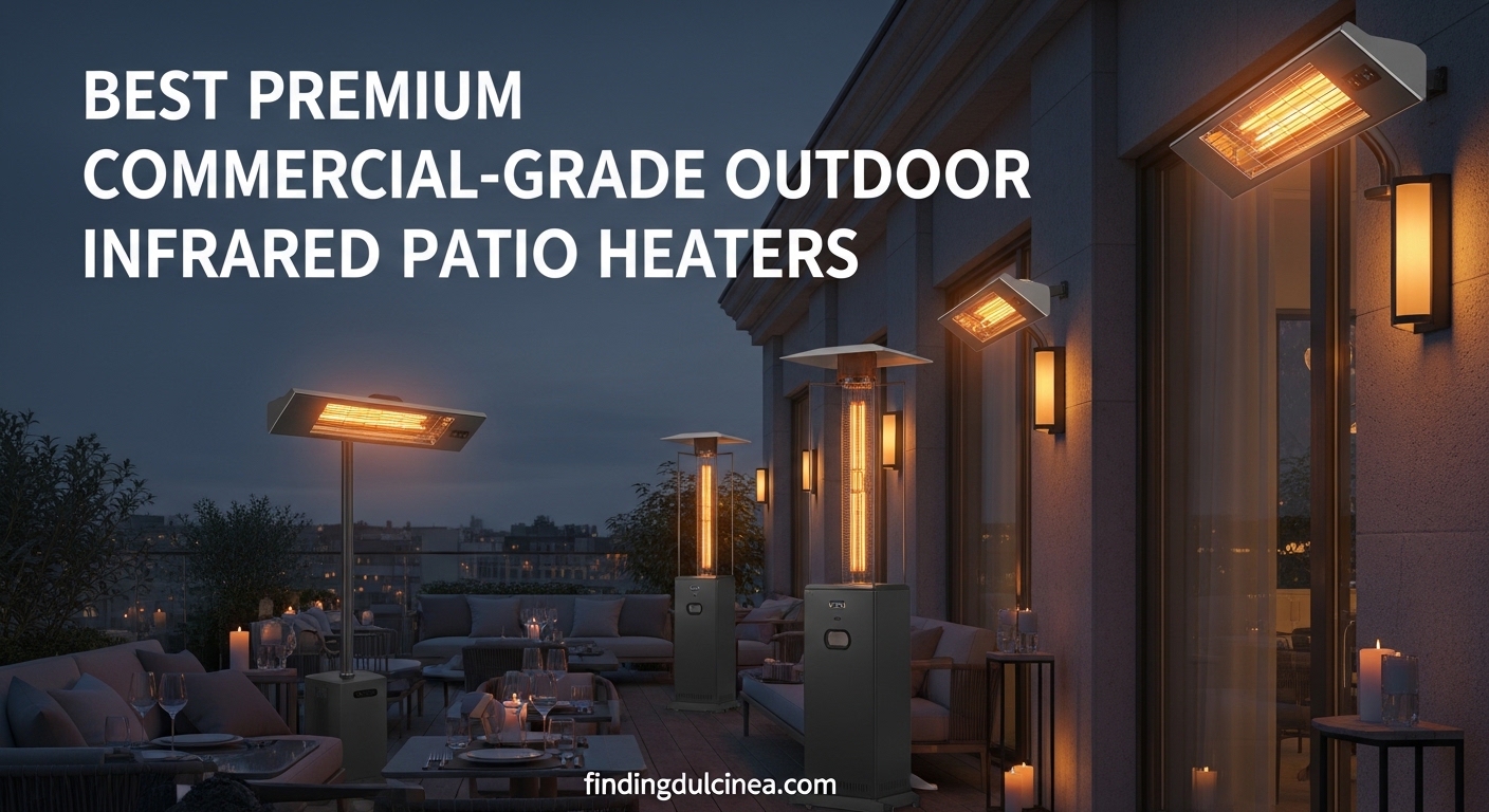 Best Premium Commercial-Grade Outdoor Infrared Patio Heaters