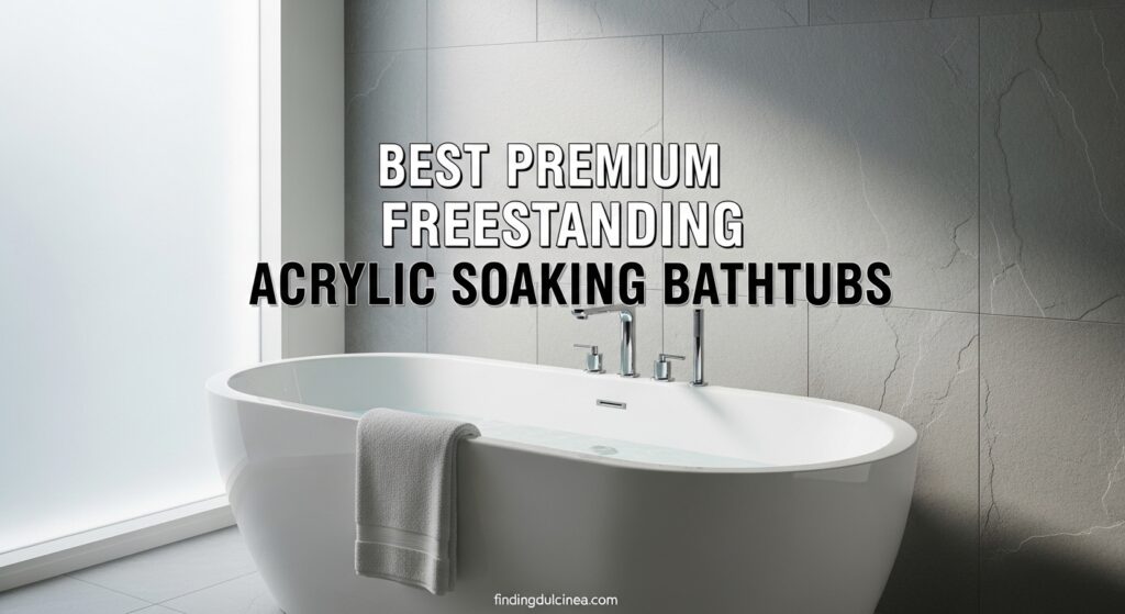 Current image: Best Premium Freestanding Acrylic Soaking Bathtubs