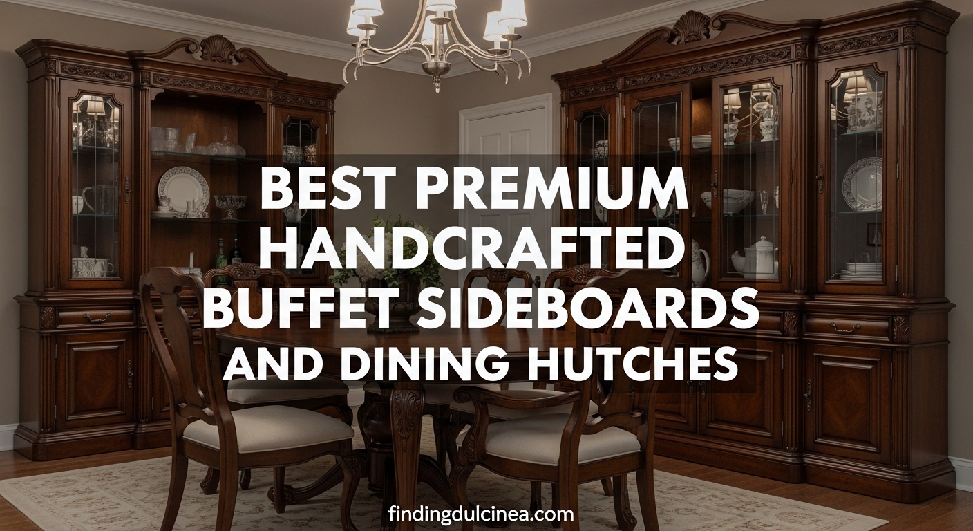 Best Premium Handcrafted Buffet Sideboards and Dining Hutches