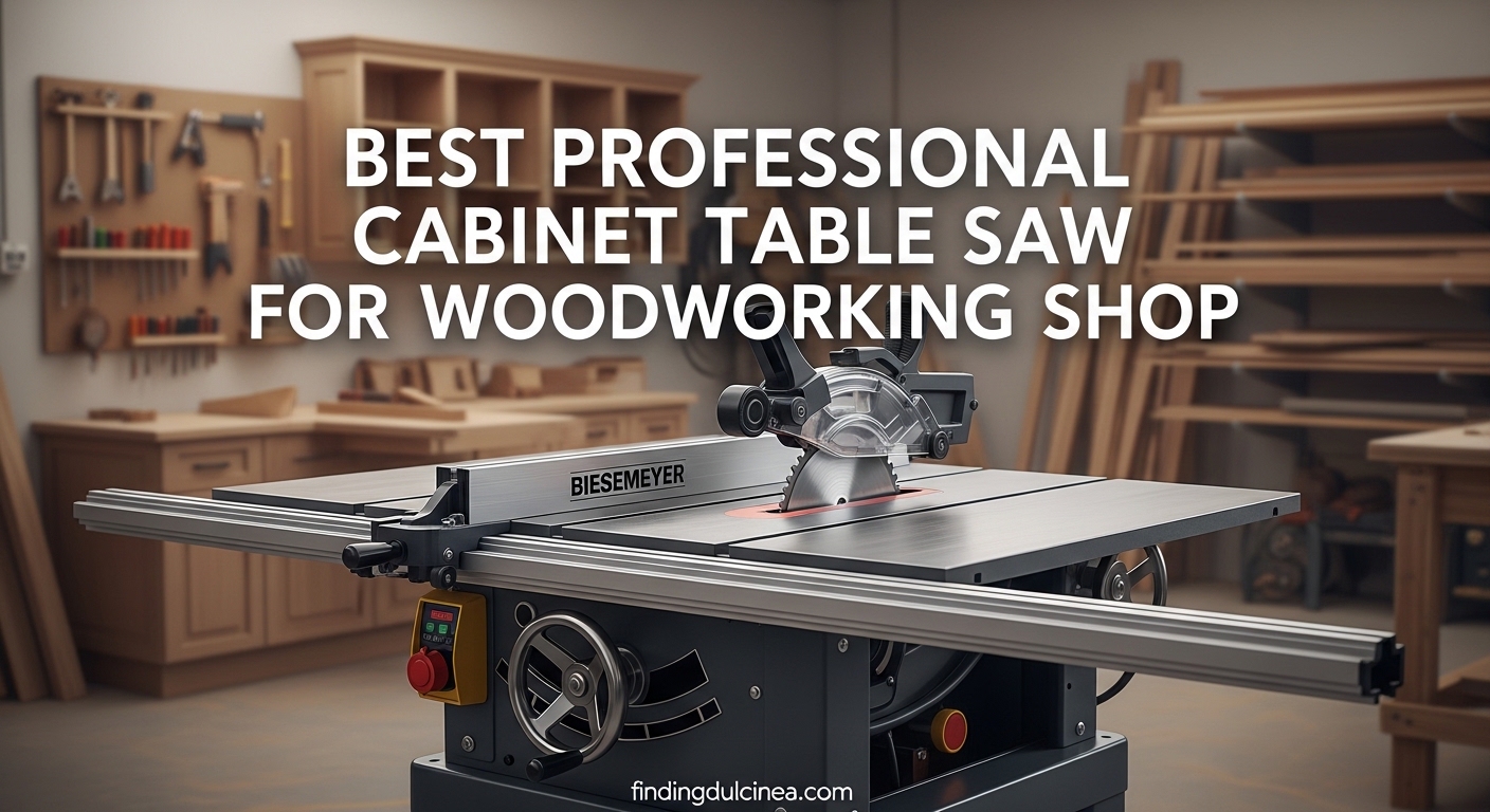 Best Professional Cabinet Table Saw for Woodworking Shop