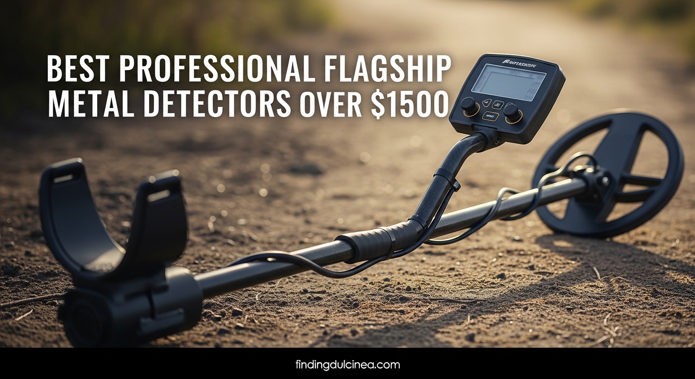 Best Professional Flagship Metal Detectors Over $1500