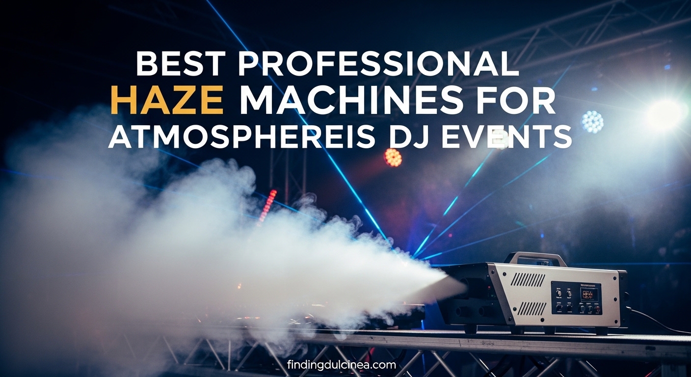 Best Professional Haze Machines for Atmospheric DJ Events