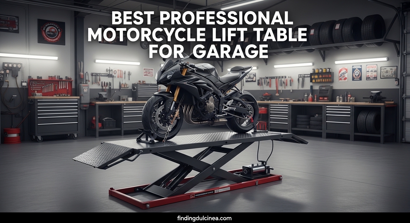 Best Professional Motorcycle Lift Table for Garage