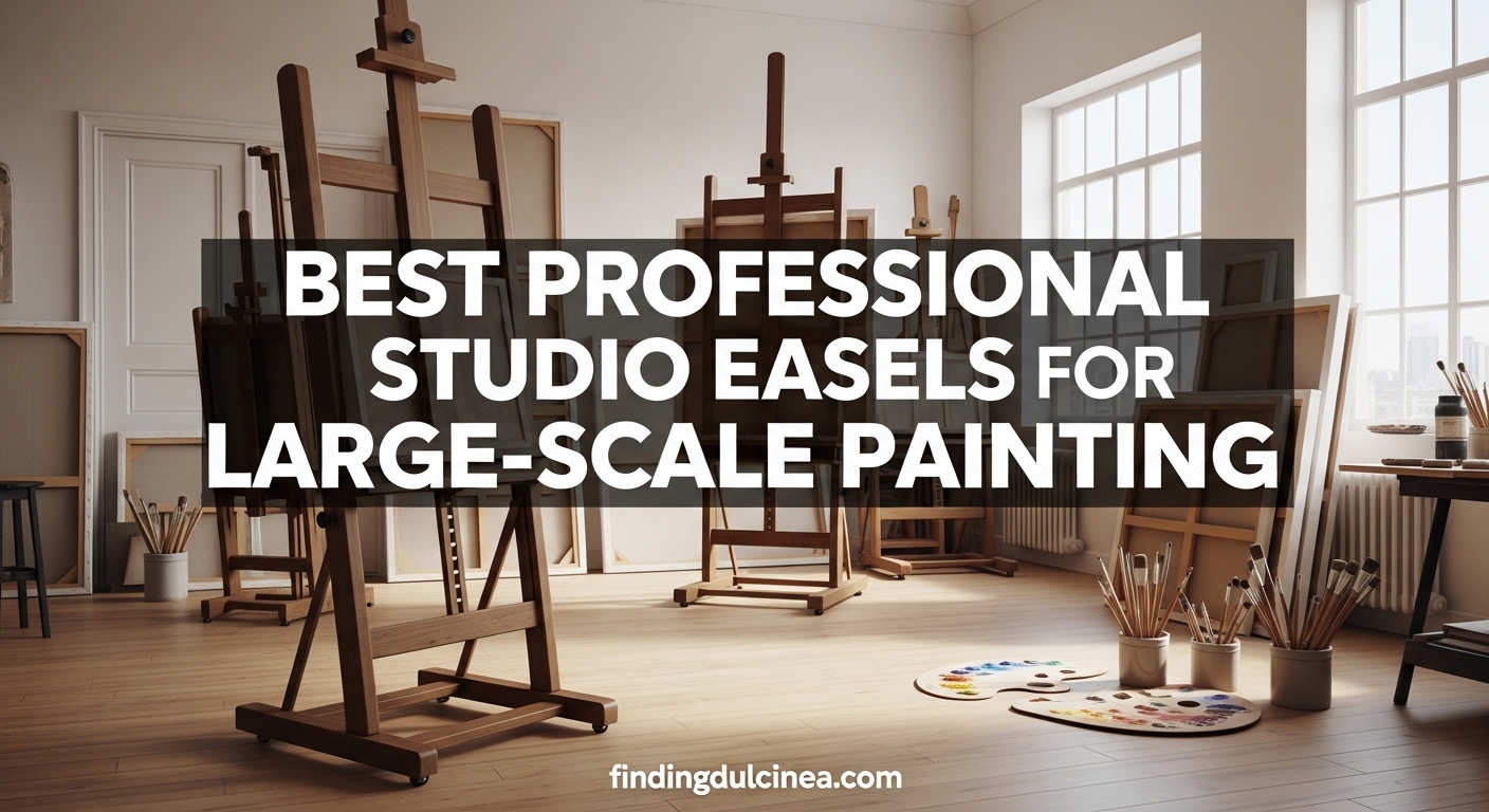 Best Professional Studio Easels for Large-Scale Painting
