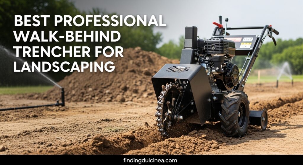Current image: Best Professional Walk-Behind Trencher for Landscaping