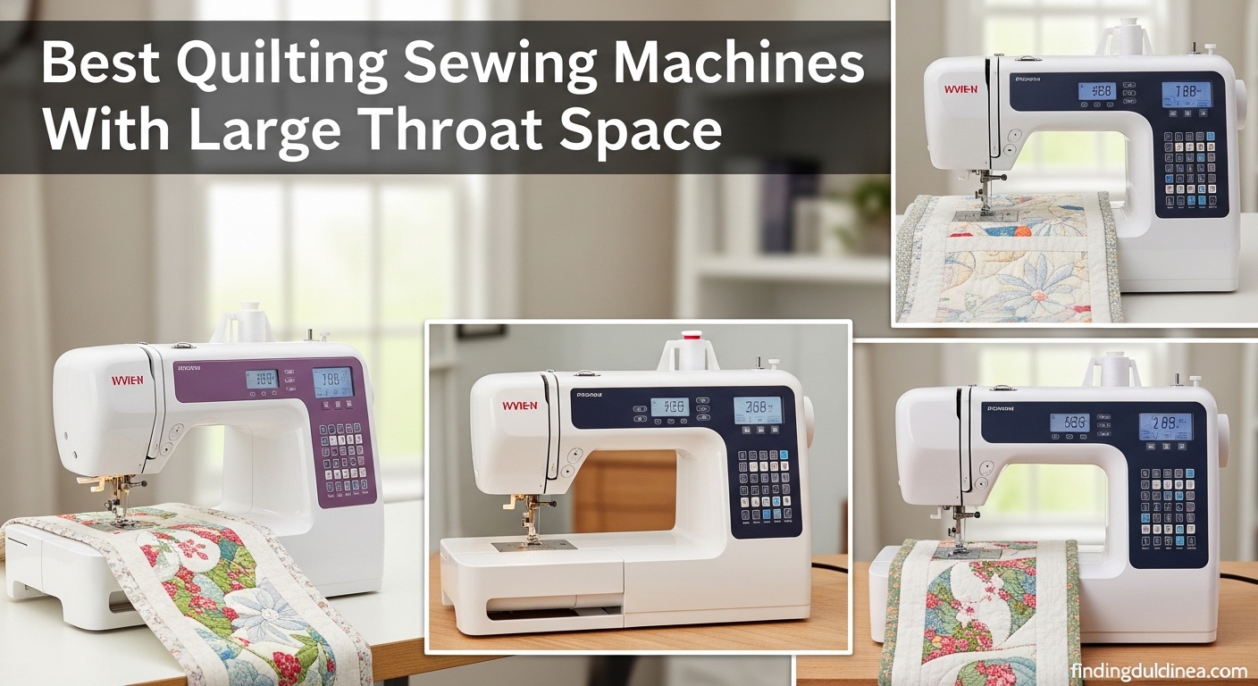 Best Quilting Sewing Machines With Large Throat Space