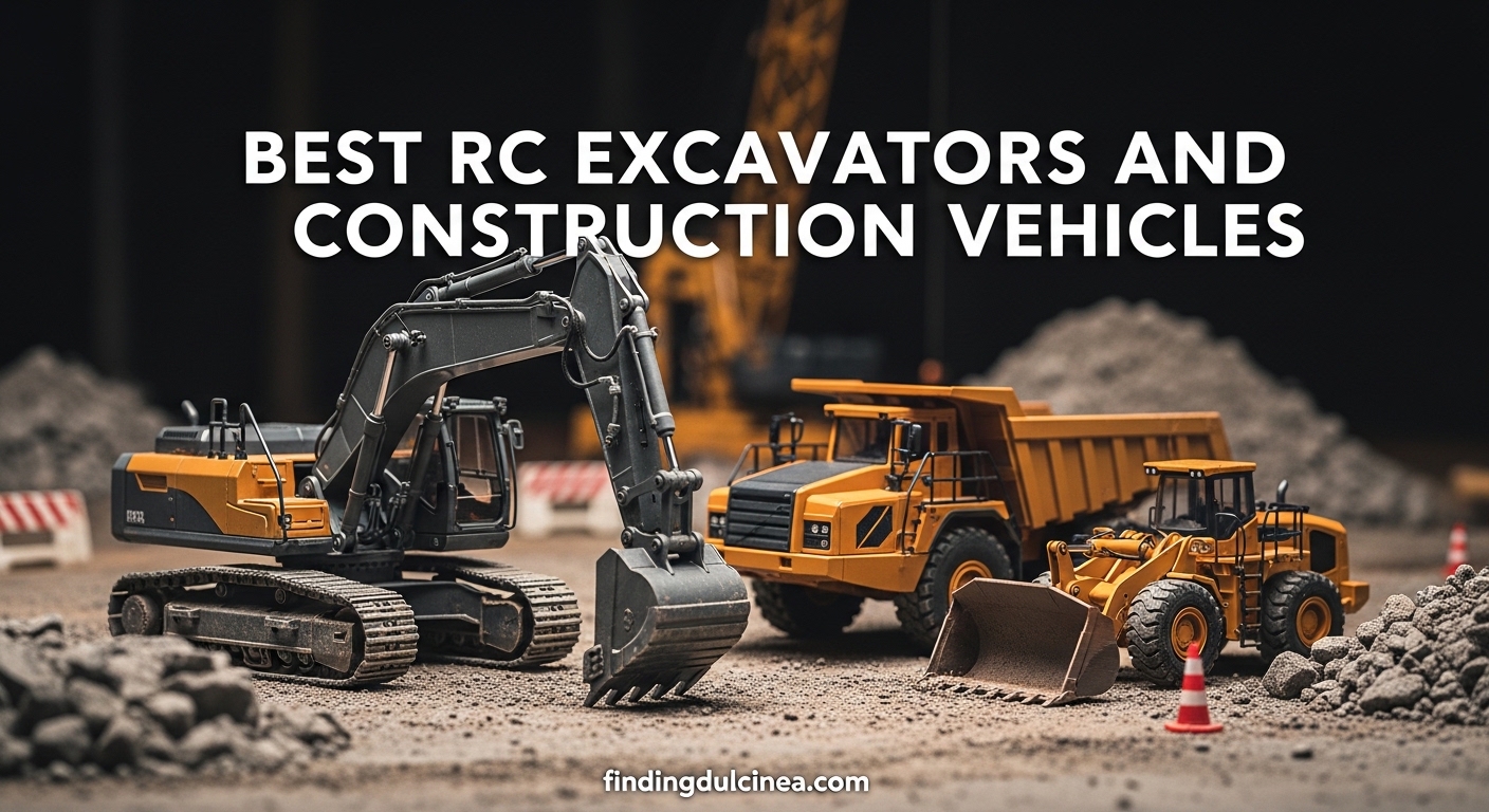 Best RC Excavators and Construction Vehicles