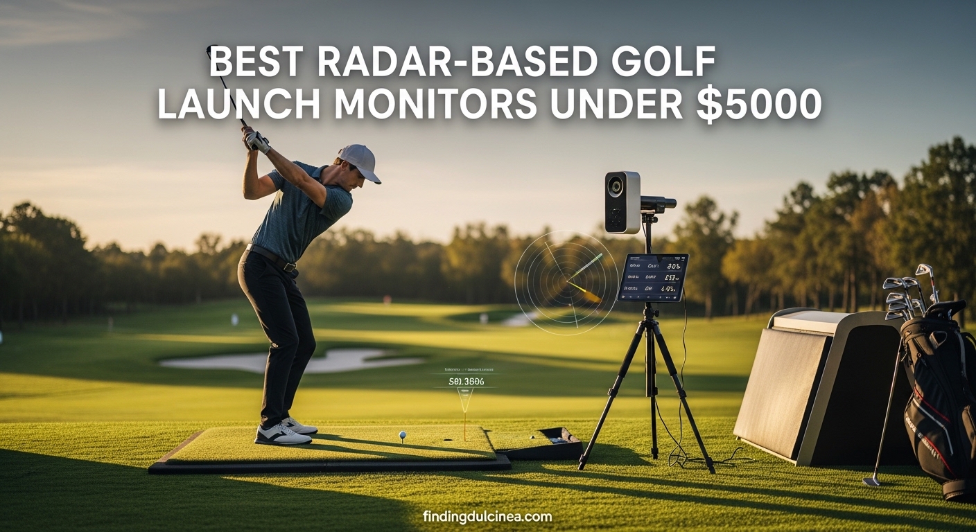 Best Radar-Based Golf Launch Monitors Under $5000