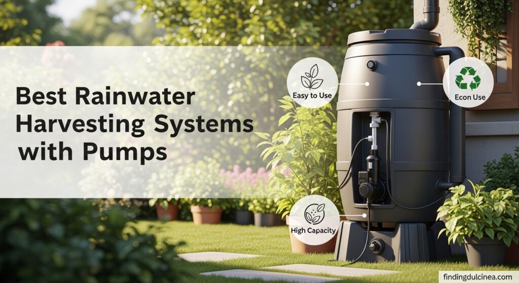 Best Rainwater Harvesting Barrel Systems with Pumps 