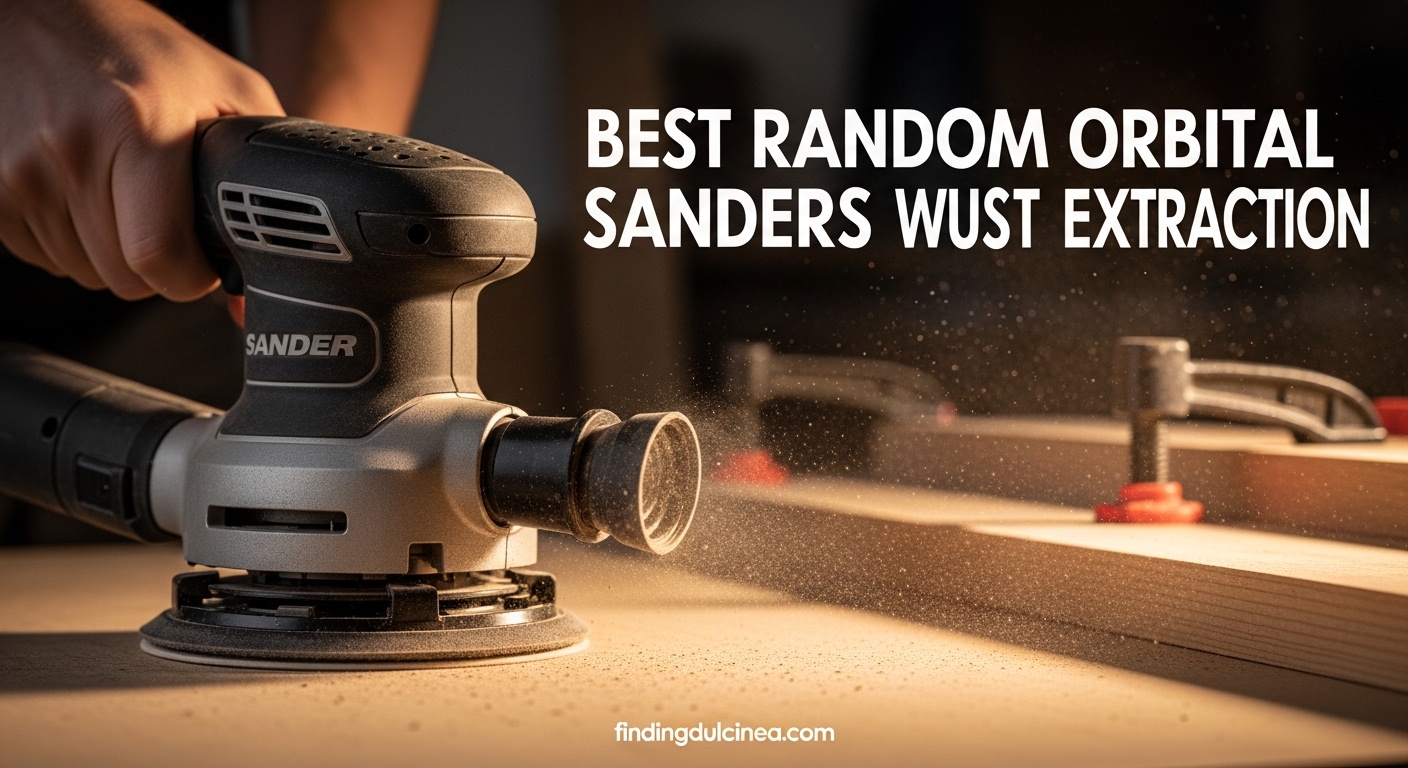 Best Random Orbital Sanders with Dust Extraction