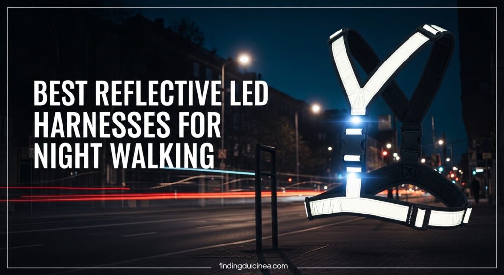 Current image: Best Reflective LED Harnesses for Night Walking
