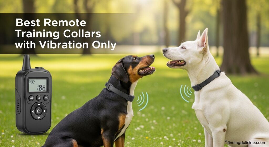 Best Remote Training Collars with Vibration Only