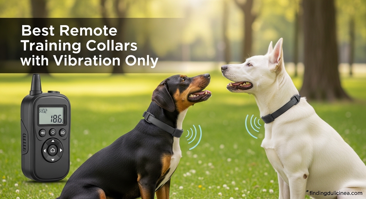 Best Remote Training Collars with Vibration Only