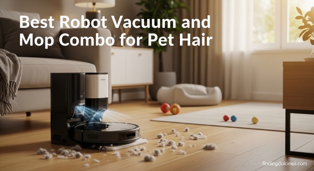 Best Robot Vacuum and Mop Combo for Pet Hair 