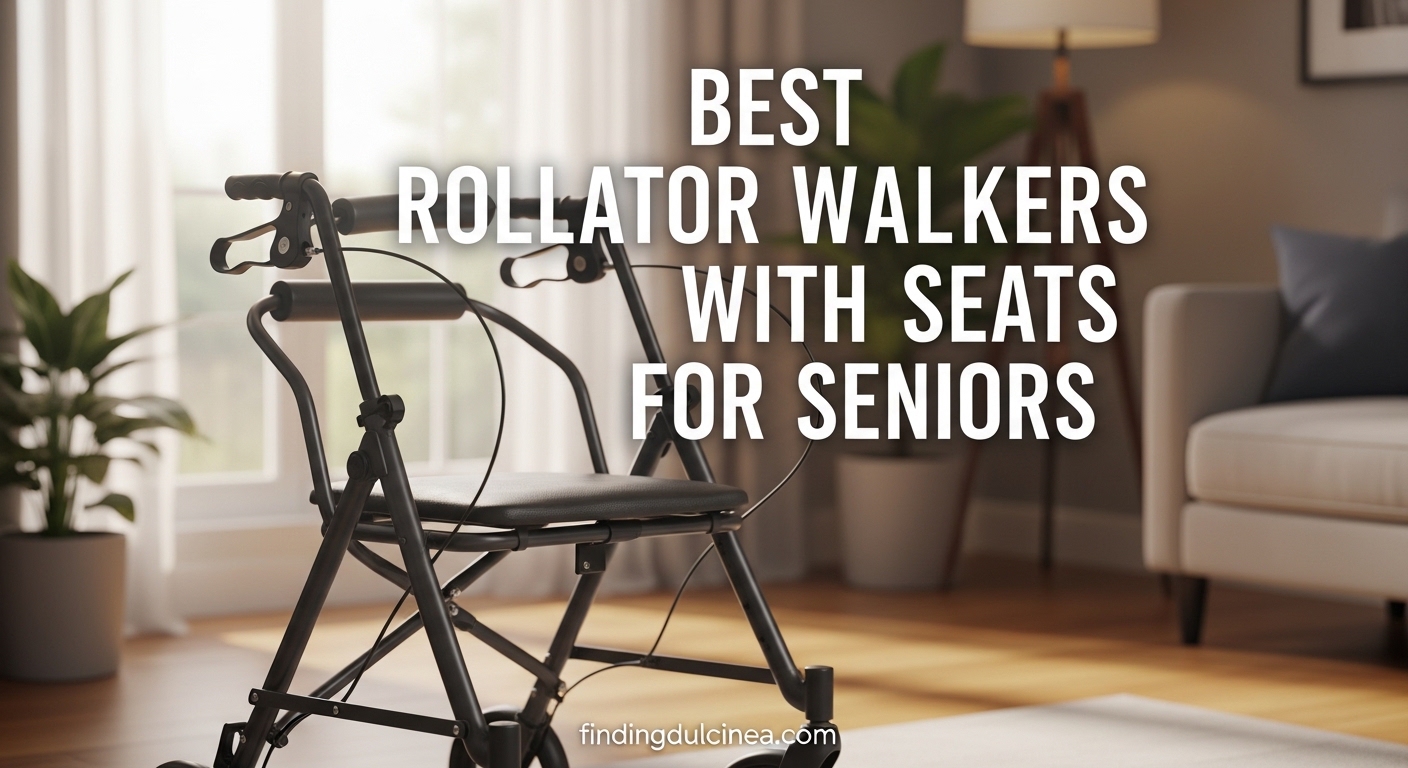 Best Rollator Walkers with Seats for Seniors
