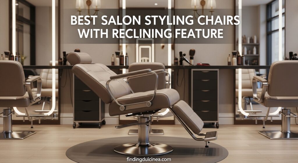 Current image: Best Salon Styling Chairs with Reclining Feature