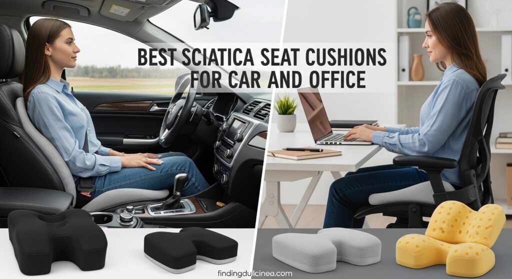 Current image: Best Sciatica Seat Cushions for Car and Office