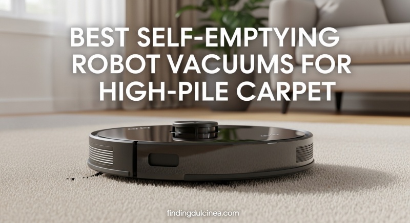 Best Self-Emptying Robot Vacuums for High-Pile Carpet