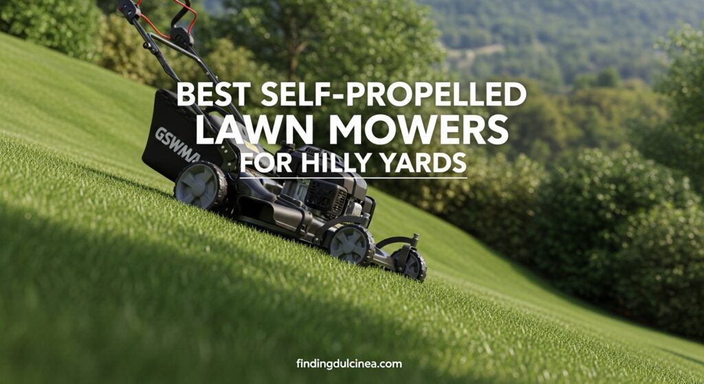 Current image: Best Self-Propelled Lawn Mowers for Hilly Yards