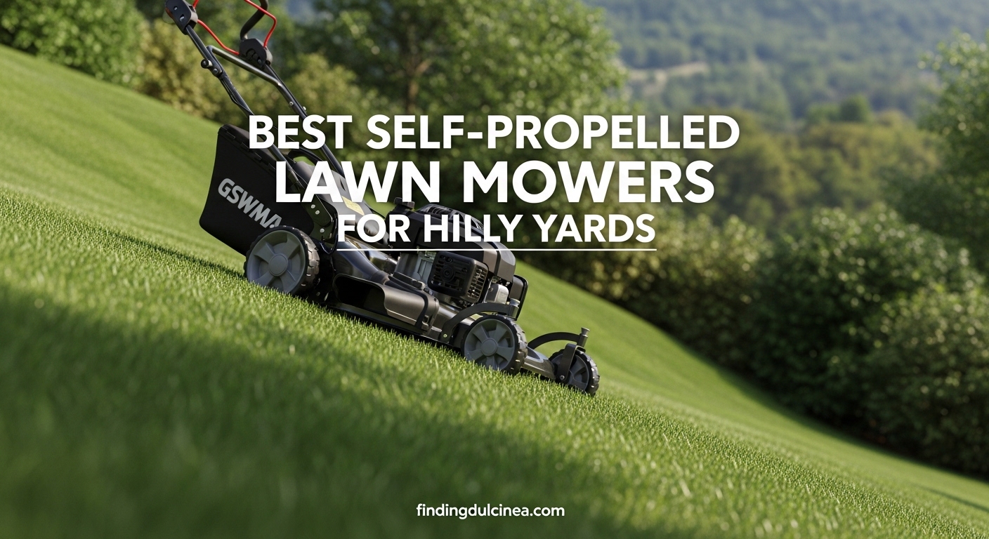 Best Self-Propelled Lawn Mowers for Hilly Yards