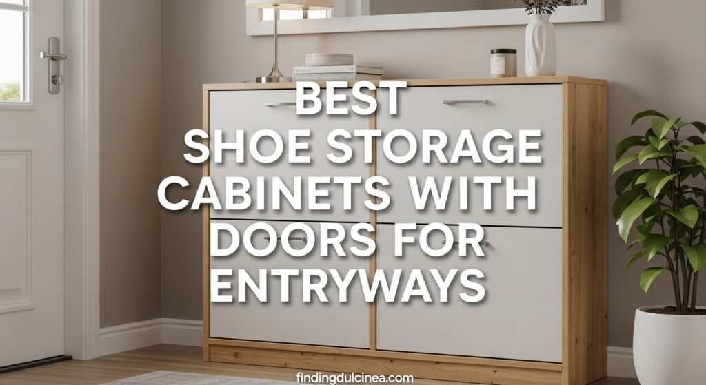 Current image: Best Shoe Storage Cabinets with Doors for Entryways
