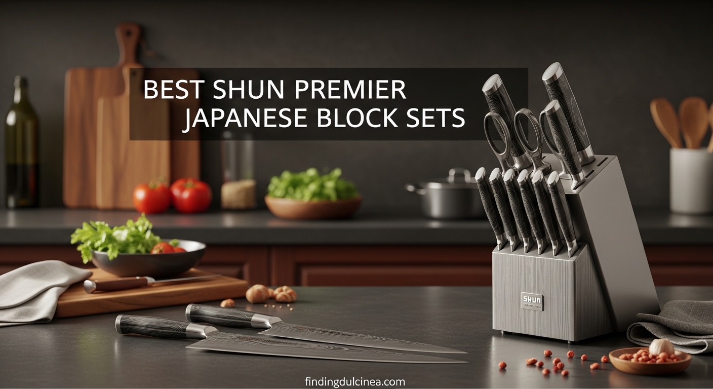 Best Shun Premier Japanese Knife Block Sets