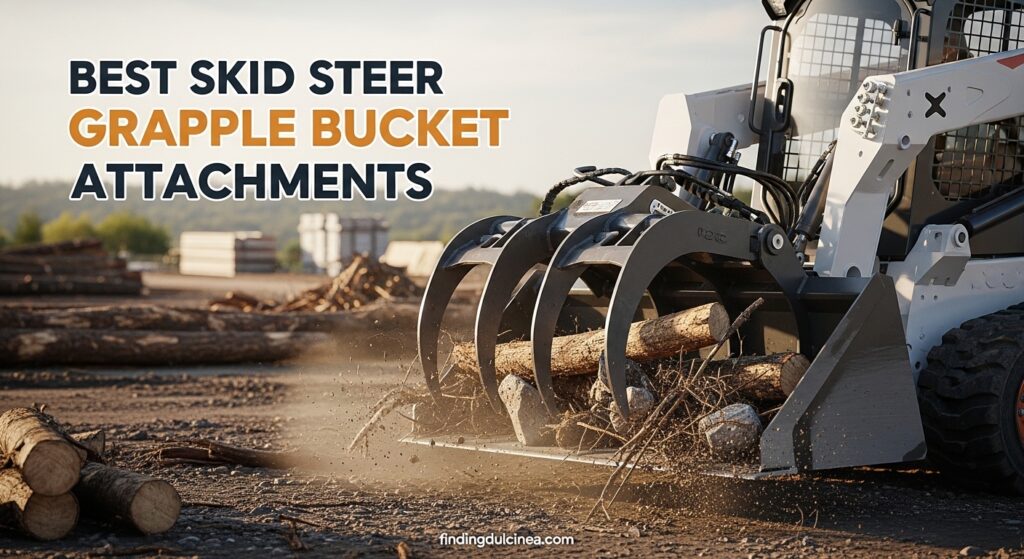 Current image: Best Skid Steer Grapple Bucket Attachments