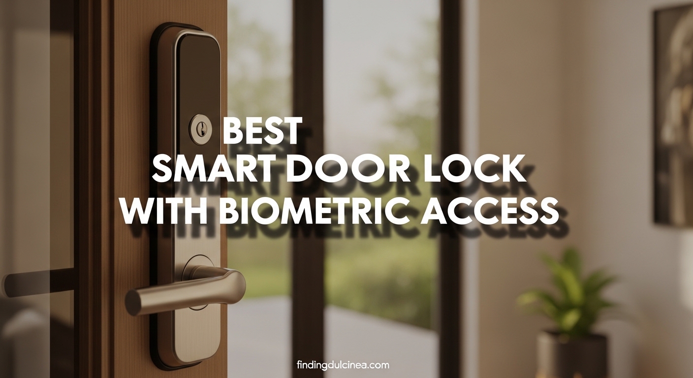 Best Smart Door Lock with Biometric Access