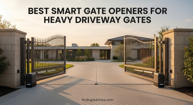 Best Smart Gate Openers for Heavy Driveway Gates