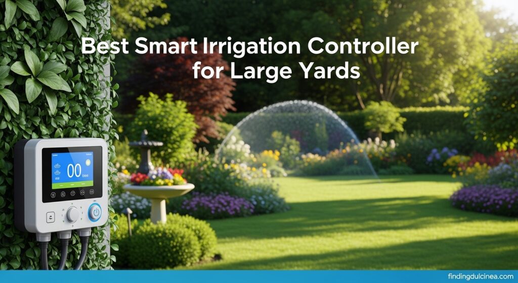Best Smart Irrigation Controllers for Large Yards 