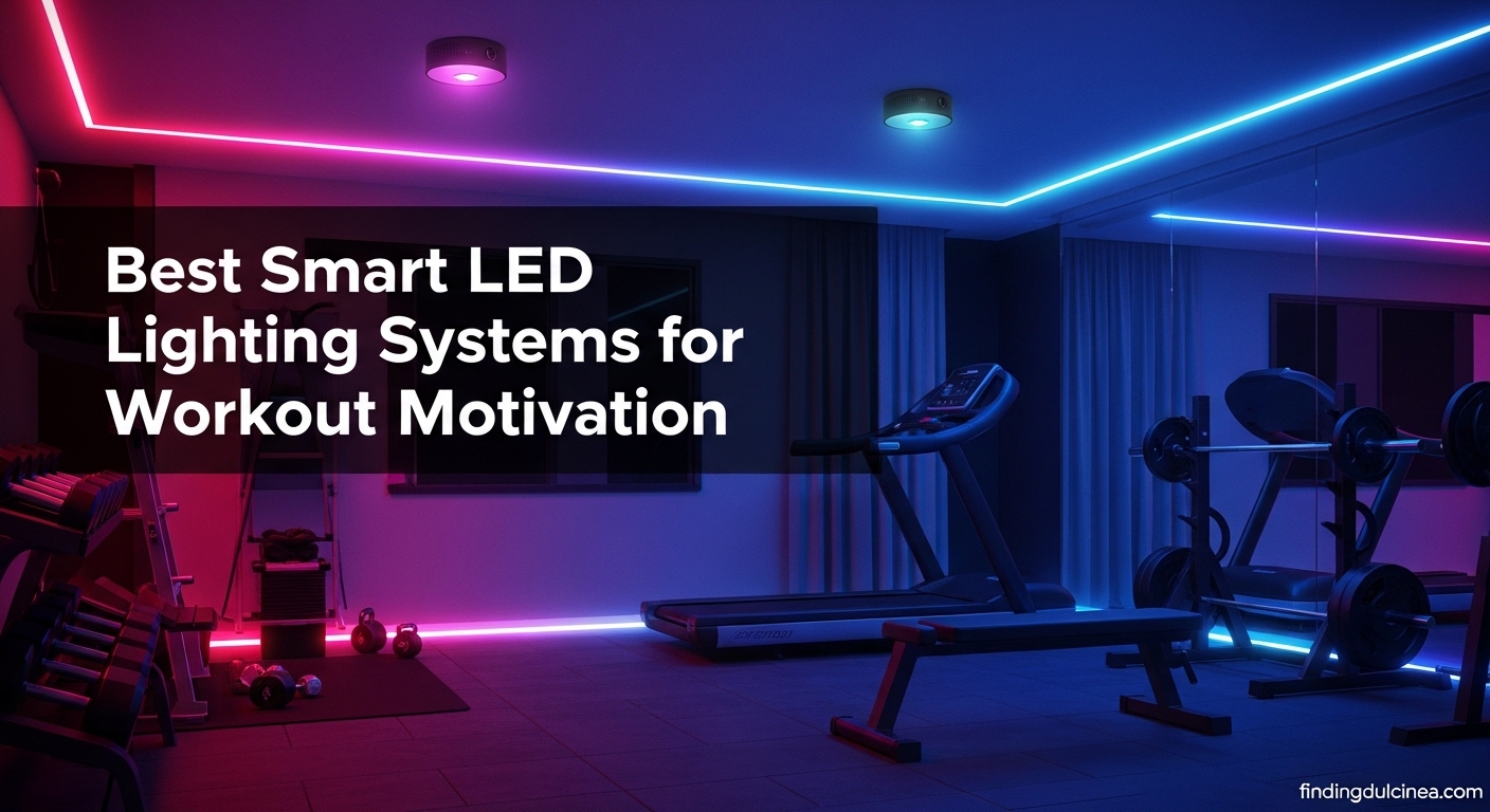 Best Smart LED Lighting Systems for Workout Motivation