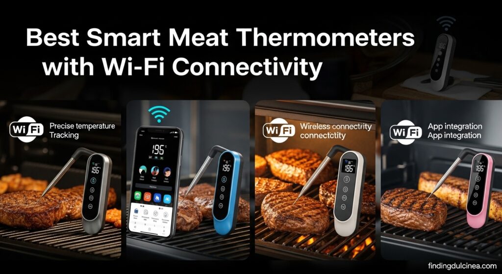 Best Smart Meat Thermometers with Wi-Fi Connectivity