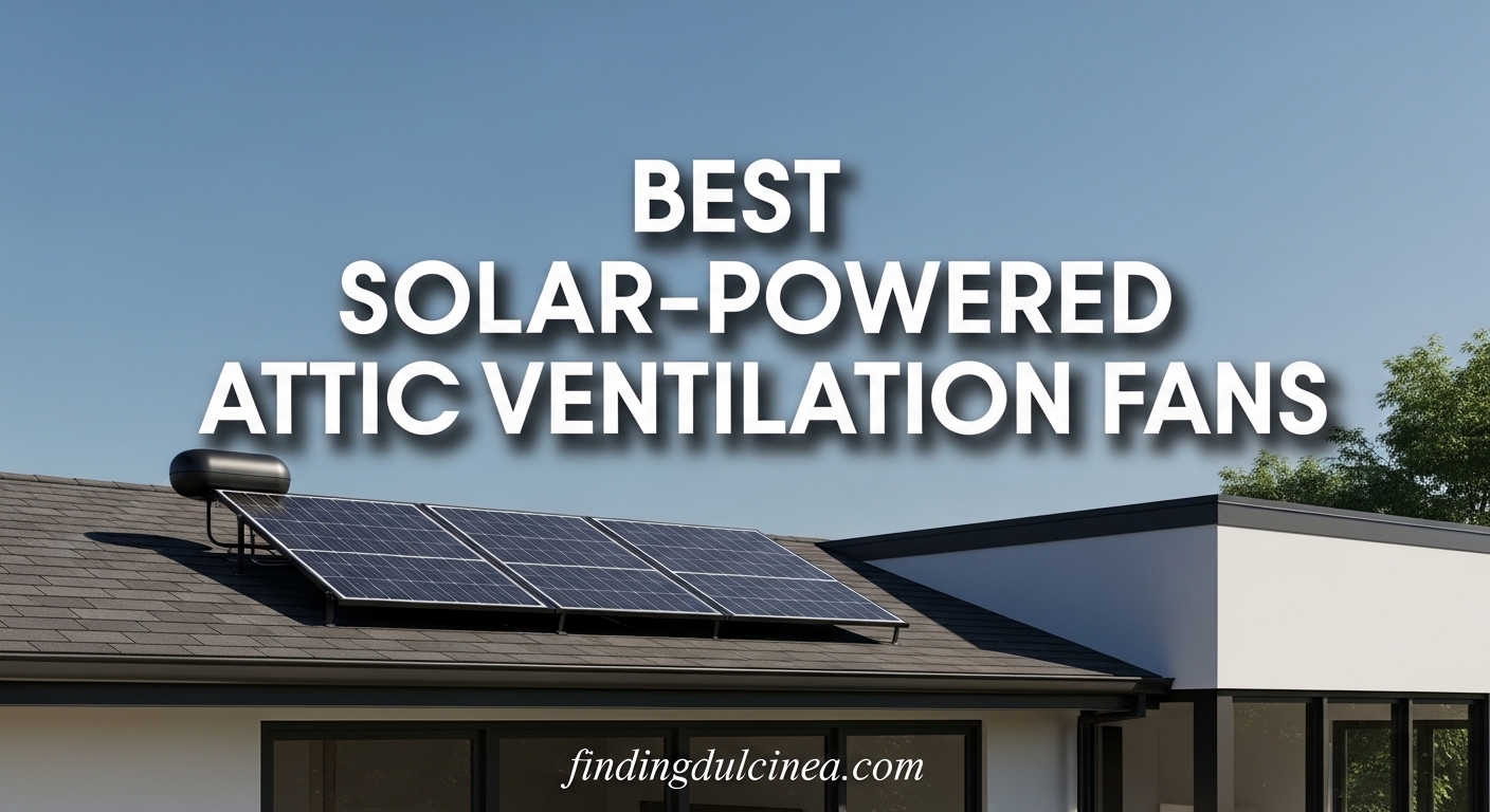 Best Solar-Powered Attic Ventilation Fans