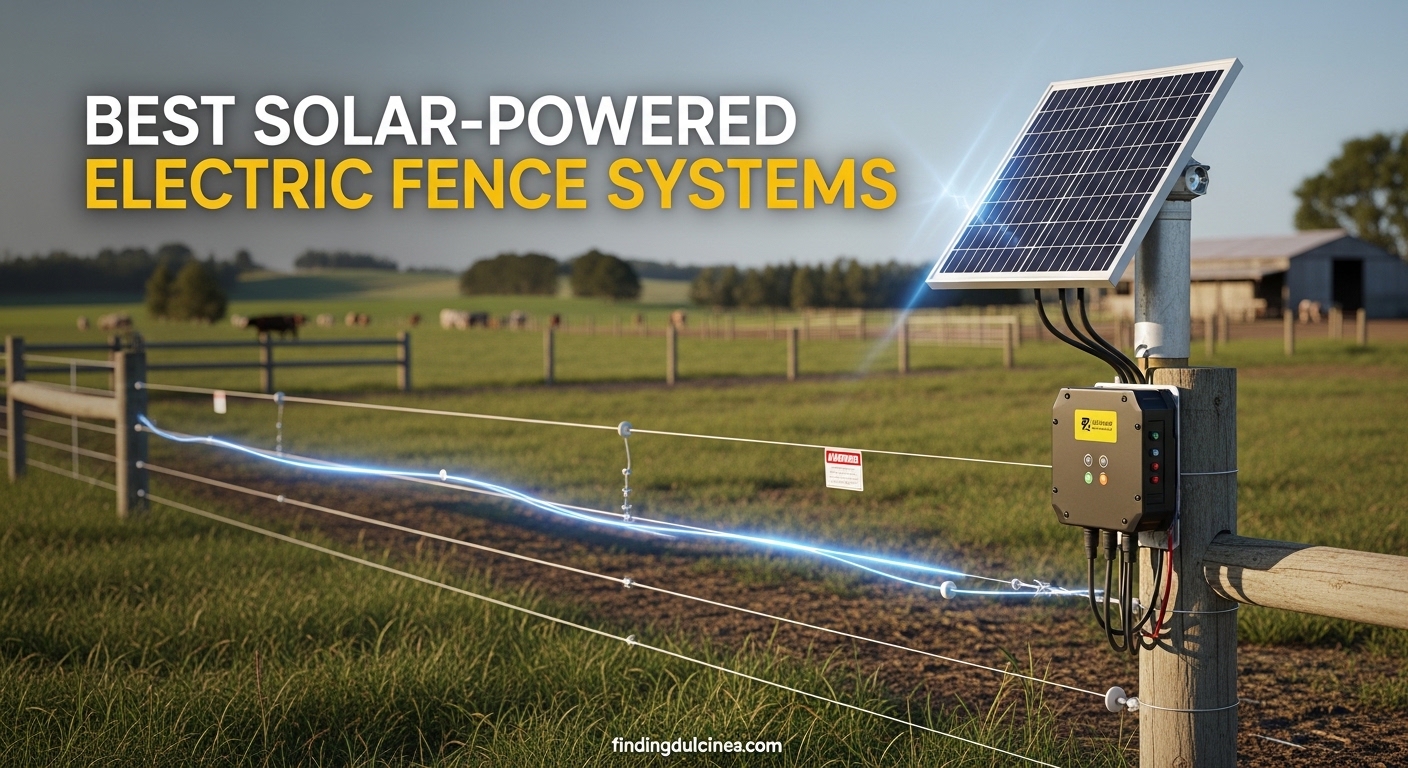 Best Solar-Powered Electric Fence Systems