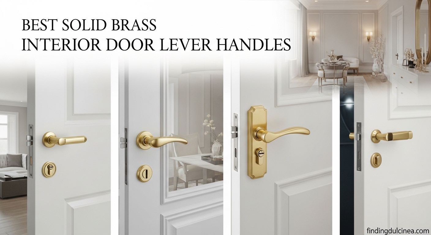 Best Solid Brass Interior Door Lever Handles
